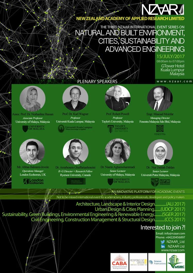 Official poster, NZAAR July 2017